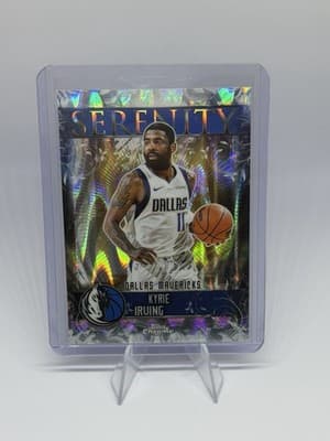 Topps 2025-26 Chrome Serenity Kyrie Irving SY-6 RayWave Refractor