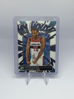 Panini 2024-25 Donruss Optic My House Alexandre Sarr Wizards #9 Rookie