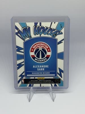 Panini 2024-25 Donruss Optic My House Alexandre Sarr Wizards #9 Rookie - Thumbnail 2