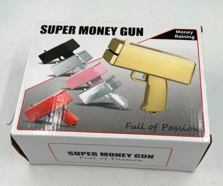 Super Money Gun Cash Shooter Toy - Thumbnail 6