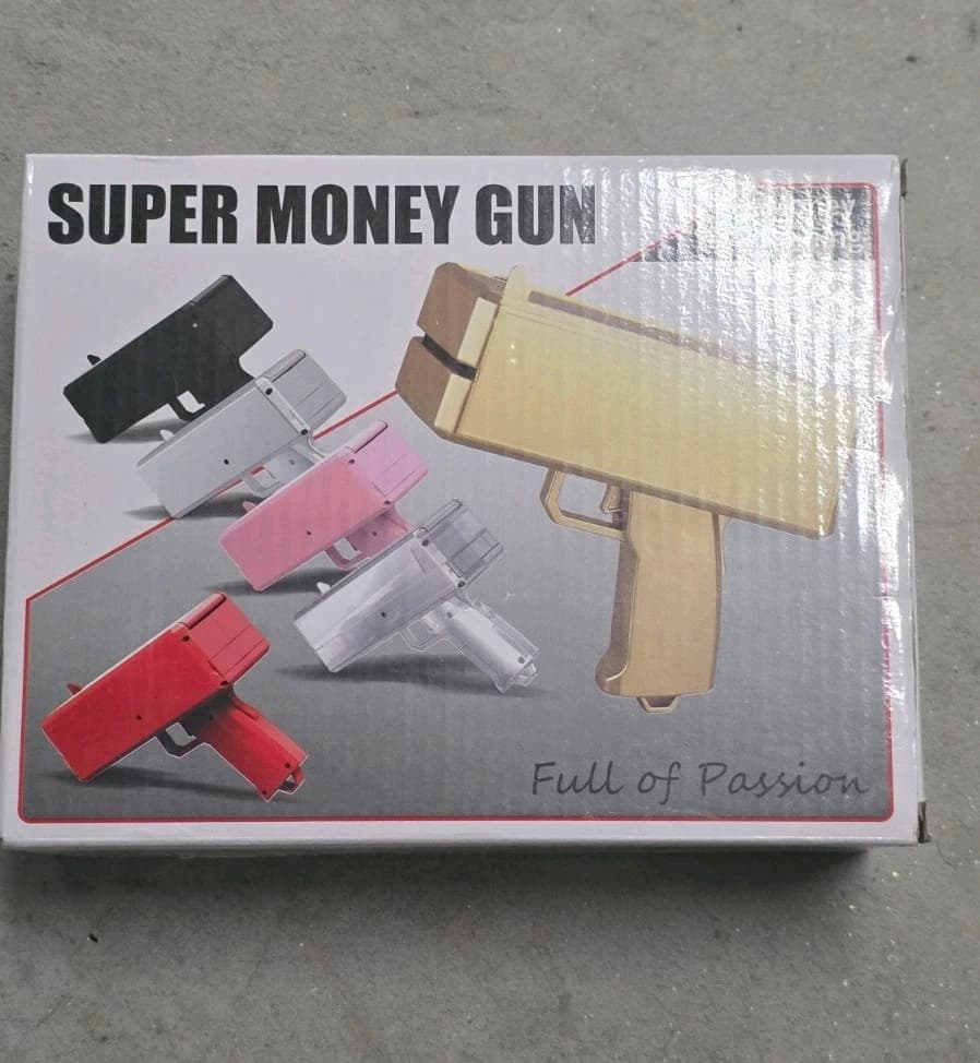 Super Money Gun Cash Shooter Toy