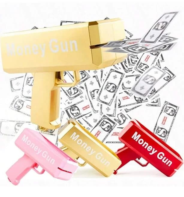 Super Money Gun Cash Shooter Toy - Thumbnail 17
