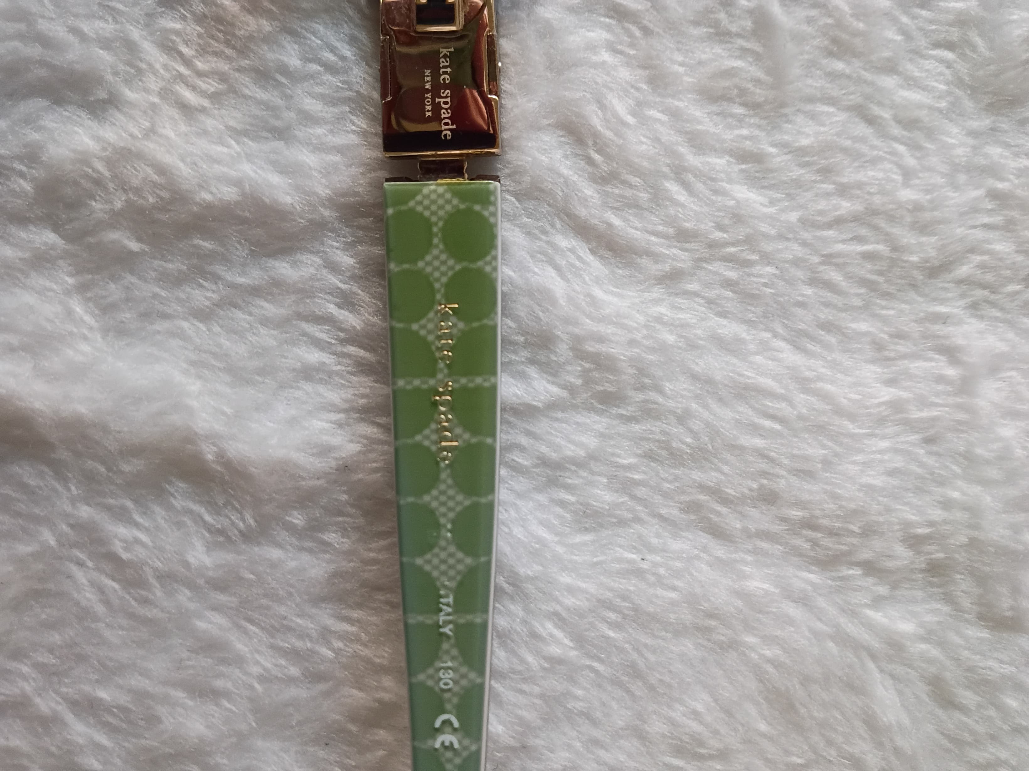 Kate Spade Florence Eyeglasses Brown/Green 130mm - Thumbnail 6