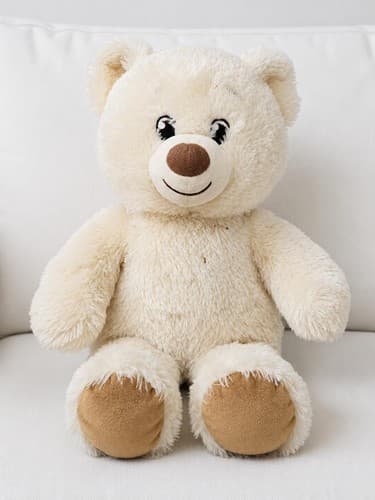 Build-A-Bear Workshop Classic White Plush Stuffed Animal Teddy Bear 16" #G96g