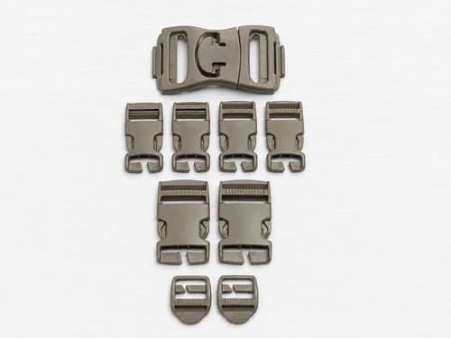 US Military MOLLE Ruck Backpack Replacement Plastic Buckles Clips 10 pc set