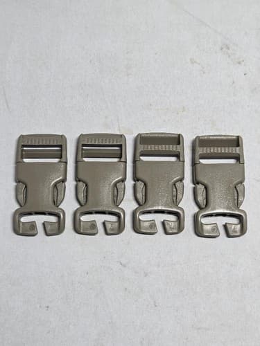 US Military MOLLE Ruck Backpack Replacement Plastic Buckles Clips 10 pc set - Thumbnail 4