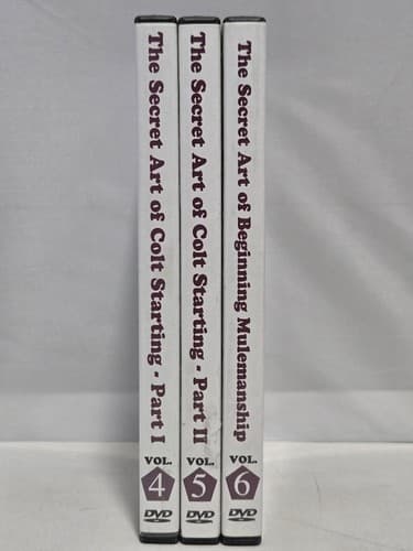 Brad Cameron Saddle Mule Series DVD Lot Vol 4 5 6 Training - Thumbnail 2