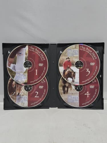 John Lyons The Best Start for the Unbroke Horse 4 DVD Set Horse Training - Thumbnail 5