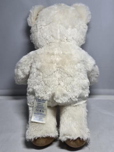 Build-A-Bear Workshop Classic White Plush Stuffed Animal Teddy Bear 16" #G96g - Thumbnail 3