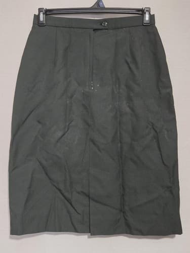 US Army Women's Dress Skirt Green Size 14WT DSCP Military Issue 8410-01-438-0100 - Thumbnail 2