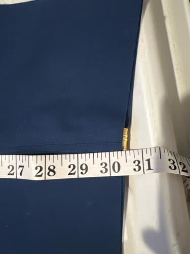 US Army Issue Womens ASU Blue Service Dress Uniform Slacks Pants Sz 16 WT - Thumbnail 3