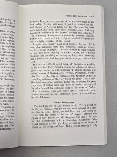 Transformed Temperaments Tim LaHaye 1981 Christian Psychology Paperback - Thumbnail 5