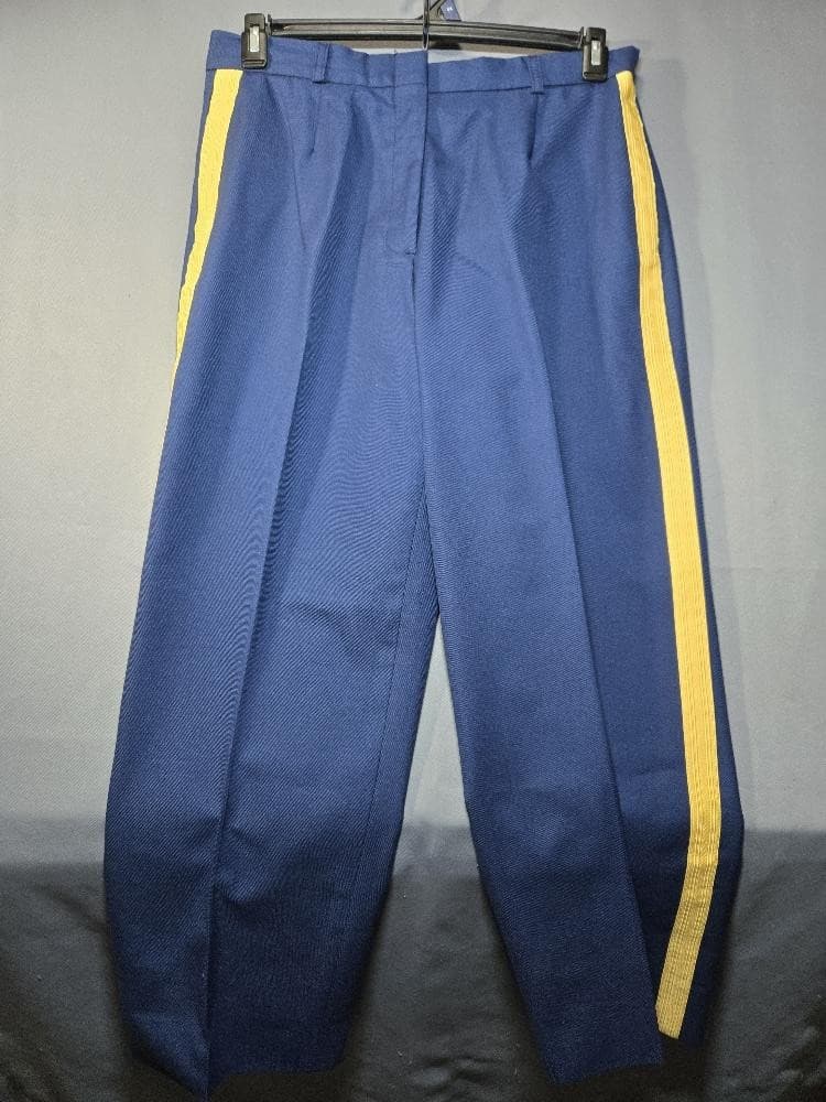 US Army Issue Womens ASU Blue Service Dress Uniform Slacks Pants Sz 16 WT
