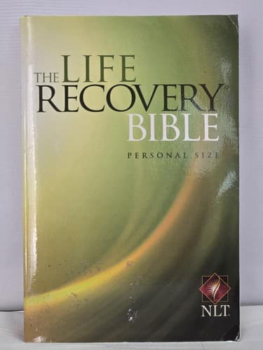 The Life Recovery Bible NLT Personal Size Softcover Christian Faith Book