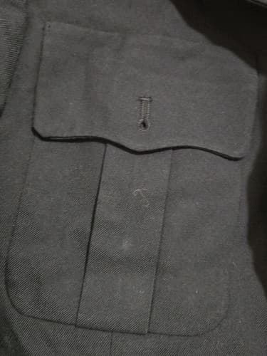 ASU Coat Service Jacket Dress Blue 450 Size: (36/RC) NSN:8405-01-552-2860 #E78e - Thumbnail 4