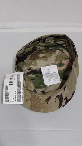 US Army Patrol Cap (SIZE: 7) OCP Camouflage Cap #83n - Thumbnail 6