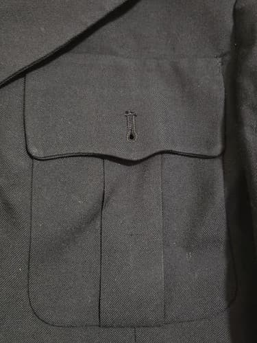 ASU Coat Service Jacket Dress Blue 450 Size: (36/RC) NSN:8405-01-552-2860 #E78e - Thumbnail 5