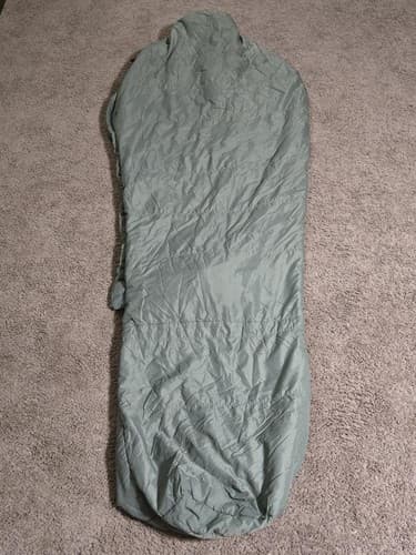 US Military Sleeping Bag w/ Intermediate Cold Weather Bag Patrol Sleep System - Thumbnail 2