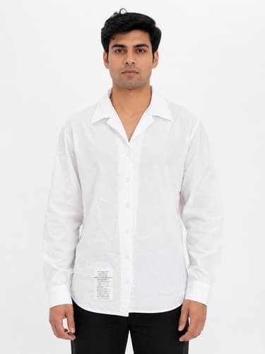 DSCP men’s US Shirt White Long Sleeve Size: (16/L) NSN:8510-01-597-8743 #E80e