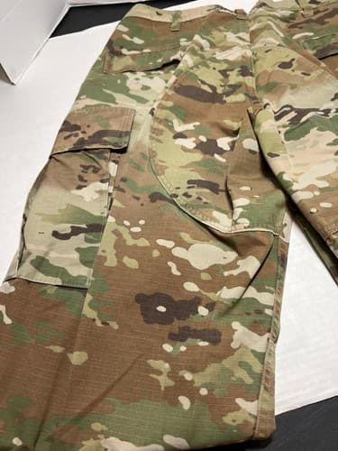 US Army OCP Scorpion W2 Combat Trousers Large Short 8415-01-623-4547 #Q28q - Thumbnail 11