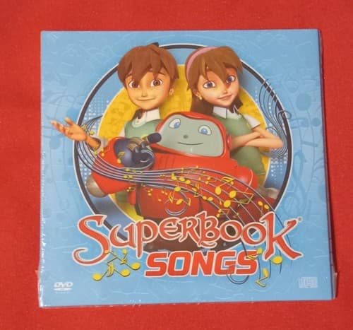 Superbook Songs CD DVD Onscreen Lyrics 45 Minutes Run Time 2017