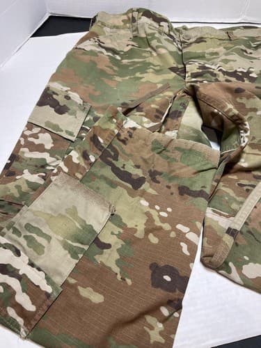 US Army OCP Scorpion W2 Combat Trousers Large Short 8415-01-623-4547 #Q28q - Thumbnail 7