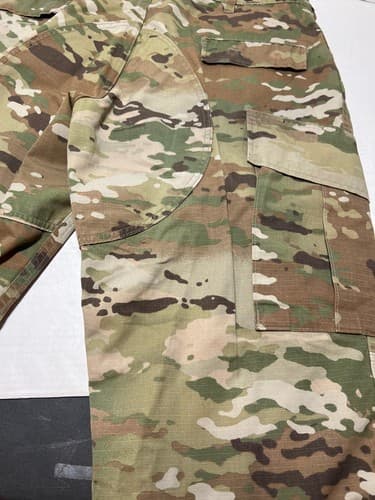 US Army OCP Scorpion W2 Combat Trousers Large Short 8415-01-623-4547 #Q28q - Thumbnail 10