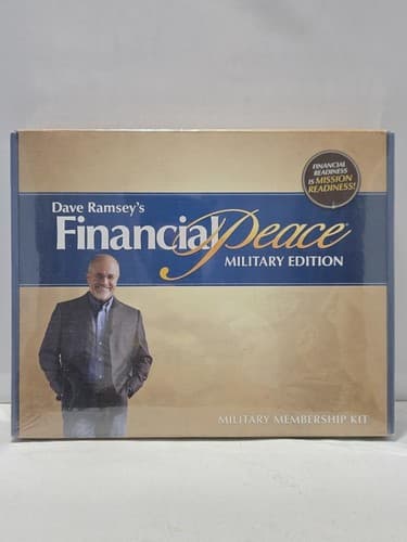 Dave Ramsey Financial Peace Military Edition Kit Budgeting Debt Savings FPU