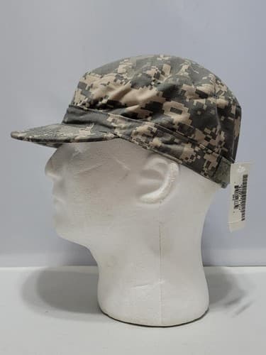 US Army Patrol Cap ACU Digital Camouflage Size: (7 1/4) #46s - Thumbnail 4