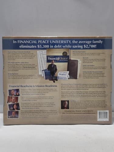 Dave Ramsey Financial Peace Military Edition Kit Budgeting Debt Savings FPU - Thumbnail 2