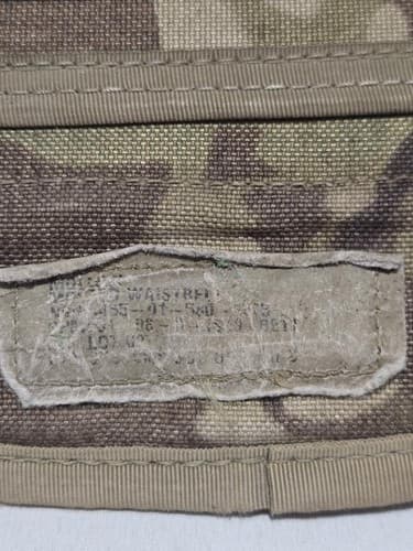 US Army MOLLE II OCP Molded Waist Belt for Large Rucksack Scorpion W2 USGI #Q37q - Thumbnail 3