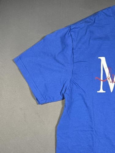 Mom Heartbeat Est. 1960 Blue Graphic T-Shirt Women's Size M 60th Birthday #S108s - Thumbnail 2