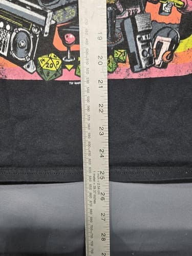 Stranger Things Retro Demogorgon Graphic T-Shirt Black Youth Size Small (8) - Thumbnail 9