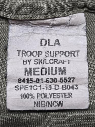 Medium - Lot of 4 PT T-Shirt Army NSN:8415-01-630-5527 #I82i - Thumbnail 4