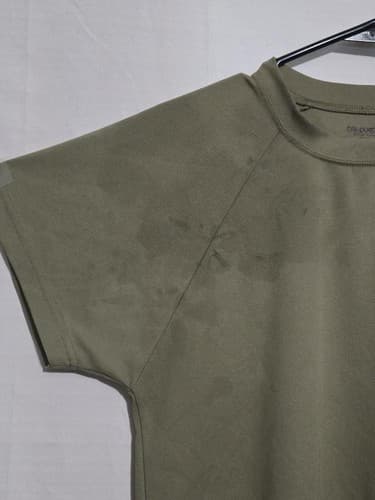 Dri-Duke Moisture Control Short Sleeve Shirt Men's SMALL Polo Style Crew Neck - Thumbnail 4