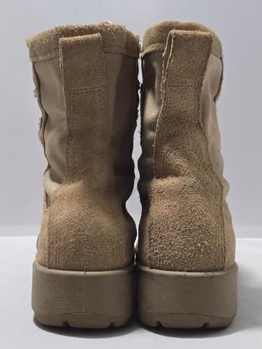 Belleville USGI Tan Combat Boots 04.0 Wide Military Surplus Vibram Cold Weather - Thumbnail 4