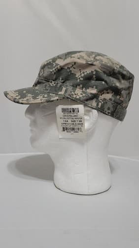 US Army Digital Camouflage ACU Patrol Cap Size: (7 3/8) #35y - Thumbnail 4