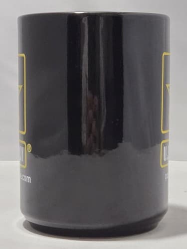 US Army Logo Black Mug 11oz – Military Coffee Cup for Office, School, Kitchen - Thumbnail 4
