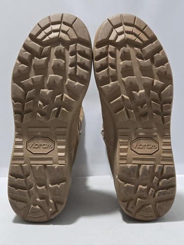 Belleville USGI Tan Combat Boots 04.0 Wide Military Surplus Vibram Cold Weather - Thumbnail 6