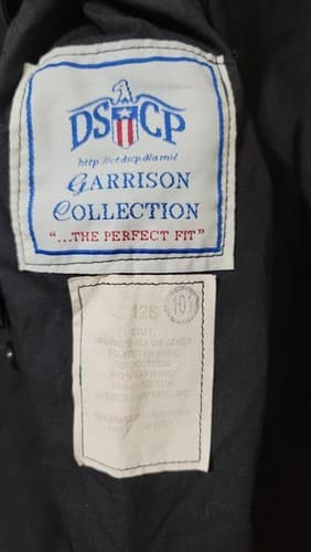 DSCP Garrison Trench coat Mens 12/S 8410-01-308-0342 #46j - Thumbnail 4