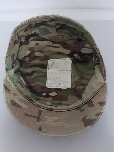 US Army Patrol Cap (SIZE: 7 3/8) OCP Camouflage Cap #81q - Thumbnail 6