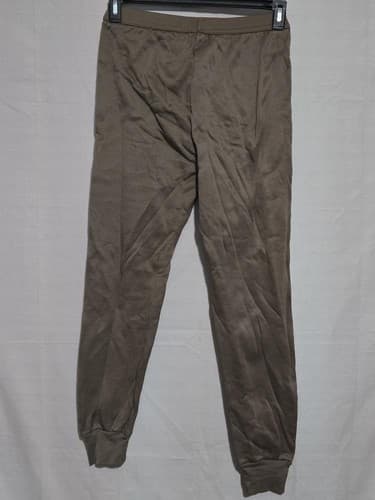 US Army Gen III Cold Weather Drawers Grid Fleece Thermal Bottoms Pants SMALL - Thumbnail 2