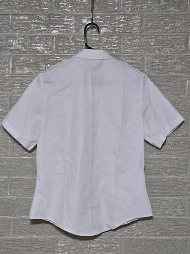 ASU female Short Sleeve White Shirt Size: (14R) NSN:8410-01-556-0087 #I73i - Thumbnail 2