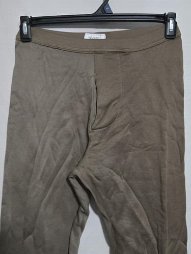 US Army Gen III Cold Weather Drawers Grid Fleece Thermal Bottoms Pants SMALL - Thumbnail 3