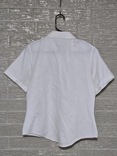 ASU female Short Sleeve White Shirt Size: (10R) NSN:8410-01-597-5946 #I72i - Thumbnail 2