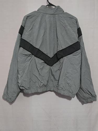 US Army IPFU PT Jacket Gray Reflective Medium Short Physical Fitness Uniform - Thumbnail 4