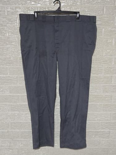 Dickies Work/Uniform Pants Men’s 48x30 – Dark Navy – Poly/Cotton – Big & Tall
