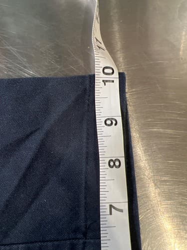 Dickies Work Pants Mens 38x29 Heavy Duty Twill Straight Leg Flat Front Blue VGC - Thumbnail 9