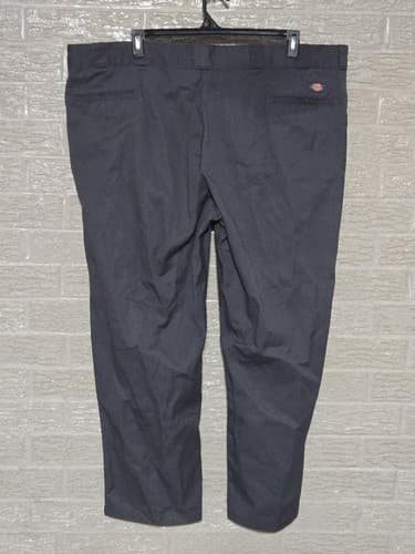 Dickies Work/Uniform Pants Men’s 48x30 – Dark Navy – Poly/Cotton – Big & Tall - Thumbnail 2