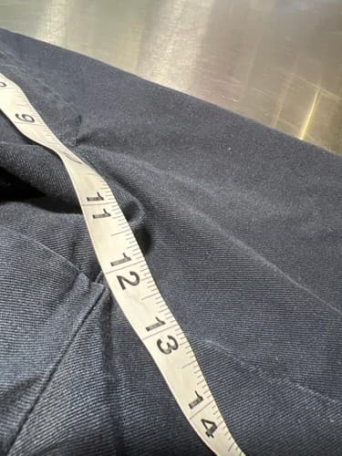 Dickies Work Pants Mens 38x29 Heavy Duty Twill Straight Leg Flat Front Blue VGC - Thumbnail 7